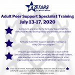 Adult Peer Support Specialist Training