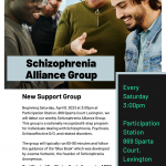 schizophrenia alliance group flyer ad final